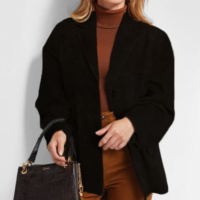 Pauline | Losvallend dames leren jack in urban stijl