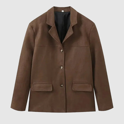 Pauline | Losvallend dames leren jack in urban stijl