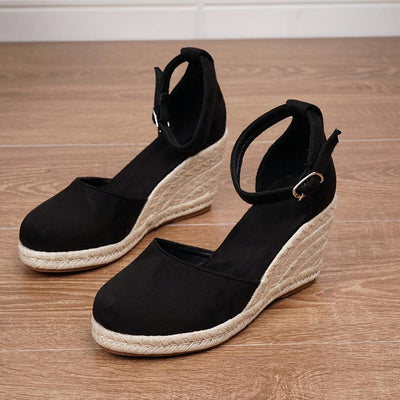 Anna | Casual dames sleehaksandalen met enkelgesp