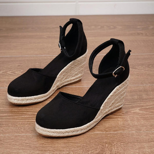 Anna | Casual dames sleehaksandalen met enkelgesp