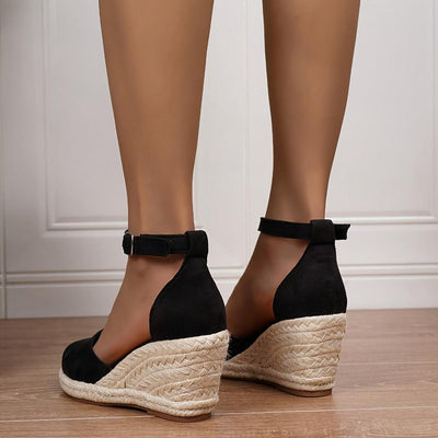Anna | Casual dames sleehaksandalen met enkelgesp