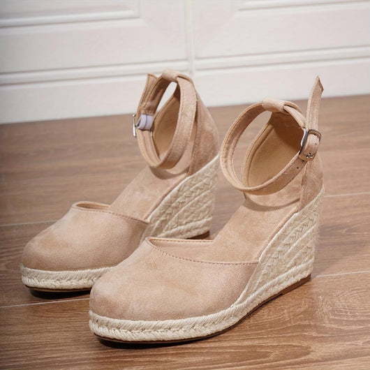 Anna | Casual dames sleehaksandalen met enkelgesp