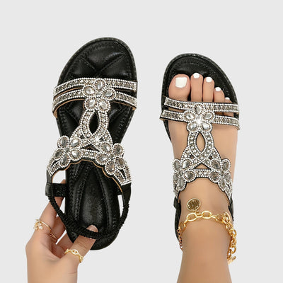 Blessy sandalen met hielbandje
