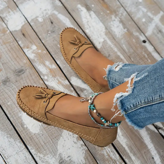Becky zachte instap loafers