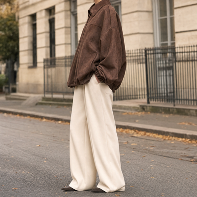 Ashcroft oversized overshirt in velourslook