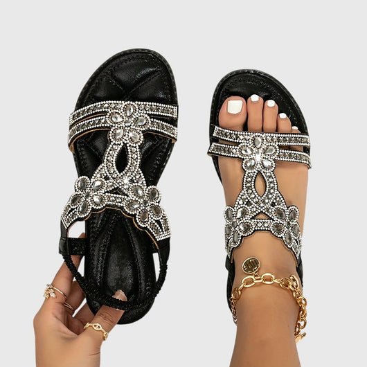 Blessy sandalen met hielbandje