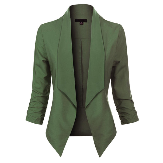 Susanne | Open dames blazer met lange mouwen