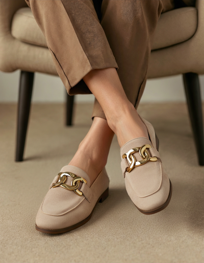 Duchess suède loafers
