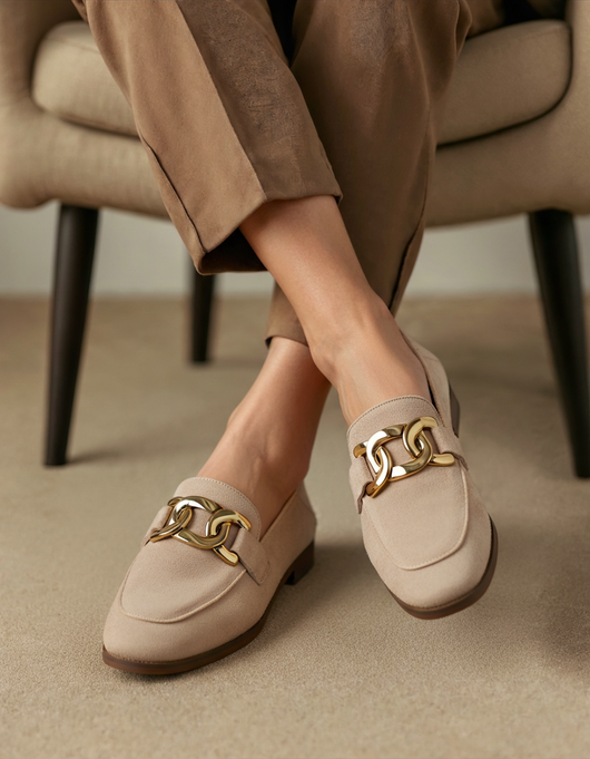 Duchess suède loafers