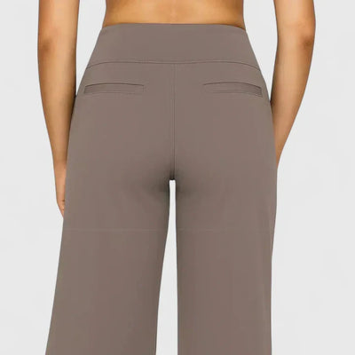 Nadine | Wijde dames loungebroek met elastische band