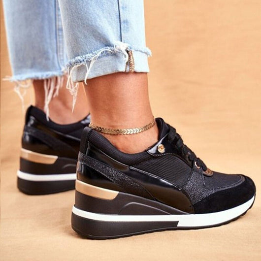 Laura | Comfortabele hoge dames sportsneakers