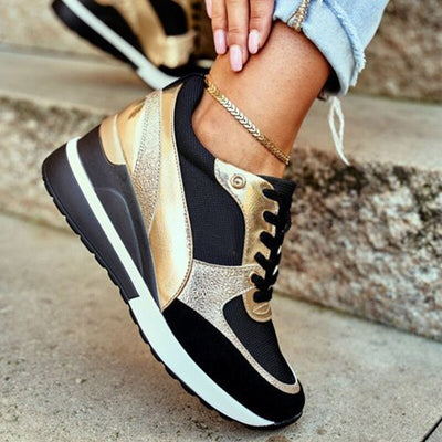 Laura | Comfortabele hoge dames sportsneakers