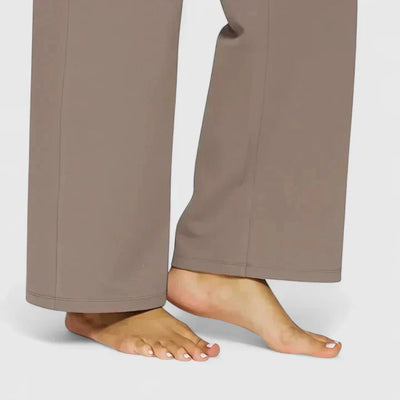 Nadine | Wijde dames loungebroek met elastische band