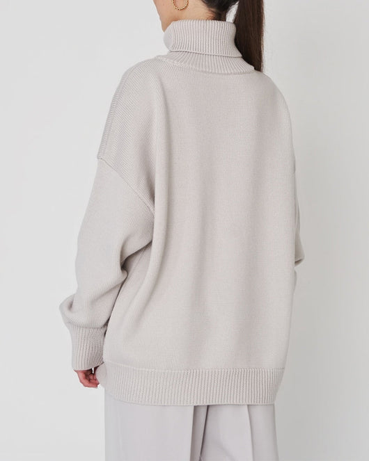 Claudia | Casual oversized damestrui met hoge hals