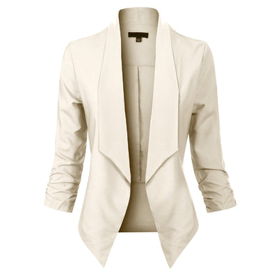 Susanne | Open dames blazer met lange mouwen