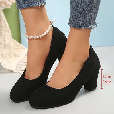 Vayda pumps met blokhak