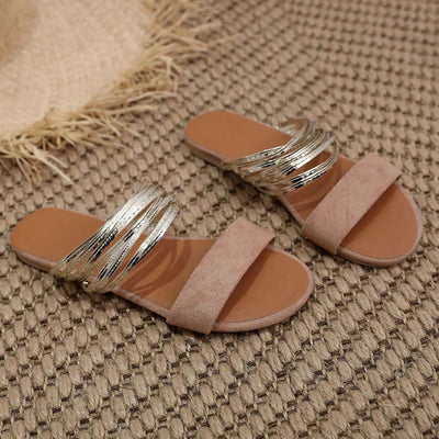 Hannah | Dames comfort instapsandalen met memoryschuim
