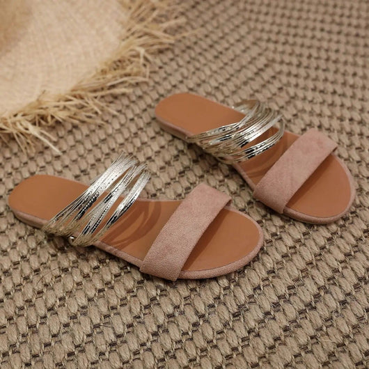 Hannah | Dames comfort instapsandalen met memoryschuim