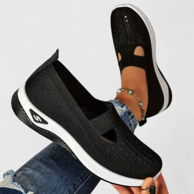 Regine | Ademende dames instapsneakers van mesh