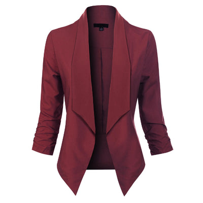 Susanne | Open dames blazer met lange mouwen