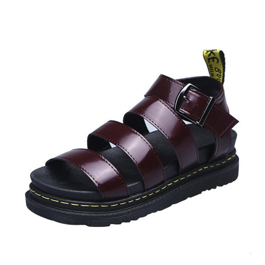 Hannah | Comfortabele dames plateausandalen met bandjes en gesp