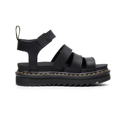 Hannah | Comfortabele dames plateausandalen met bandjes en gesp