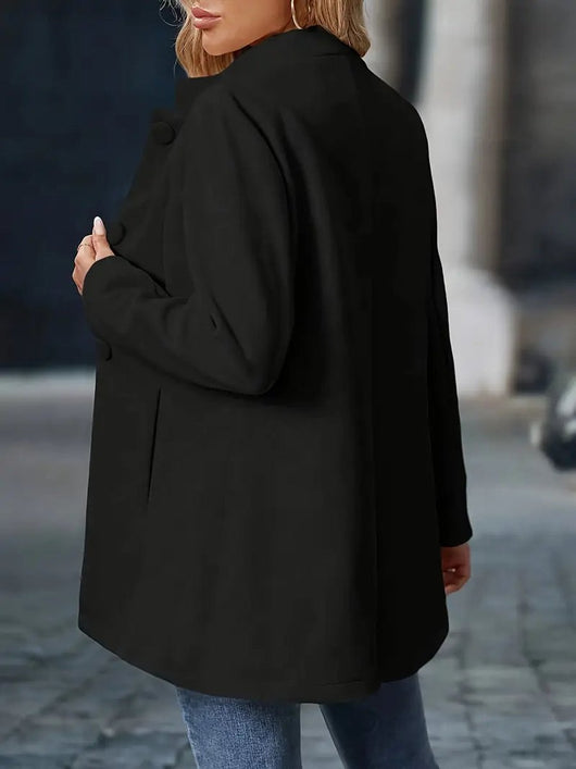 Marie | Elegante getailleerde dames blazer met opstaande kraag