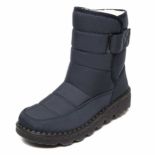 Marie | Gevoerde waterdichte dames kniehoge winterlaarzen, antislip