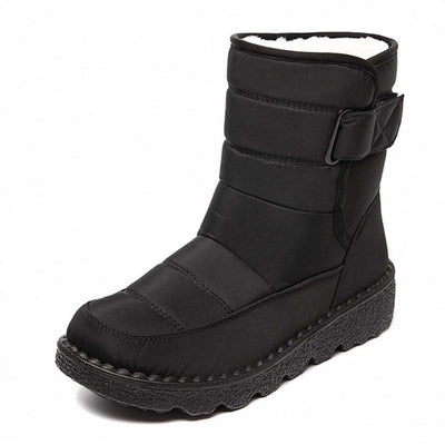 Marie | Gevoerde waterdichte dames kniehoge winterlaarzen, antislip