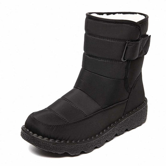 Marie | Gevoerde waterdichte dames kniehoge winterlaarzen, antislip