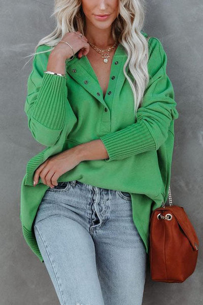 Frieda | Oversized dames tuniek met capuchon en lange mouwen