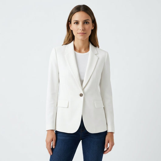 Marie | Klassieke getailleerde dames blazer met één knoop