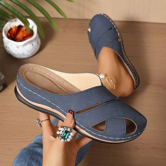 Sophie | Dames ademende comfort instapsandalen