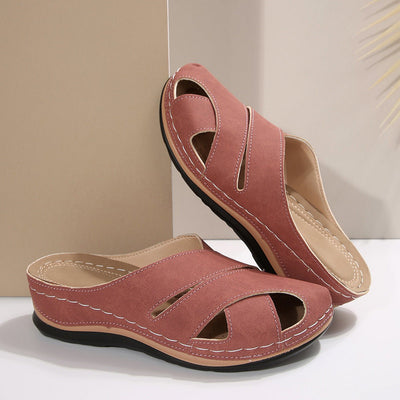 Sophie | Dames ademende comfort instapsandalen