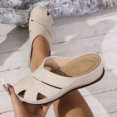 Sophie | Dames ademende comfort instapsandalen