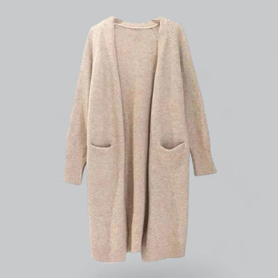 Clara | Lang oversized dames vest van kasjmiermix