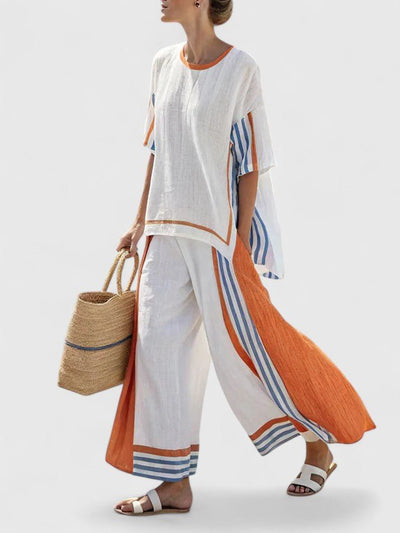 Johanna | Dames oversized co-ord set van linnenmix