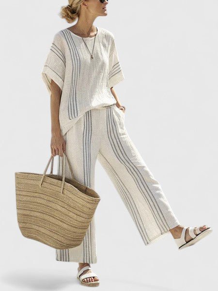 Johanna | Dames oversized co-ord set van linnenmix
