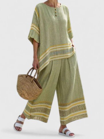 Johanna | Dames oversized co-ord set van linnenmix