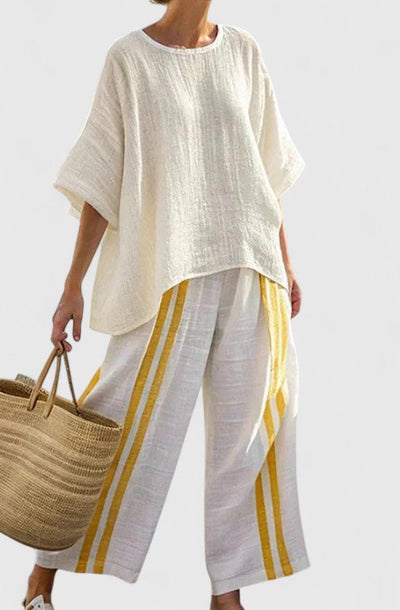 Johanna | Dames oversized co-ord set van linnenmix