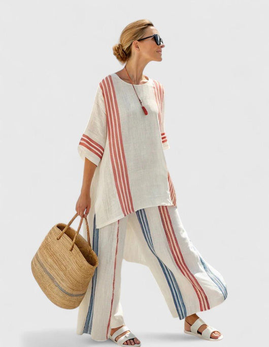 Johanna | Dames oversized co-ord set van linnenmix