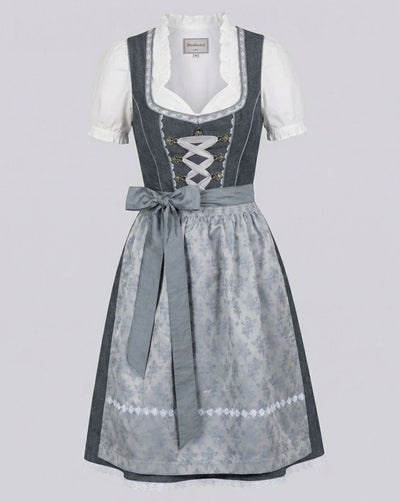 Marlene | Driedelige dames Oktoberfest dirndl met schort en blouse