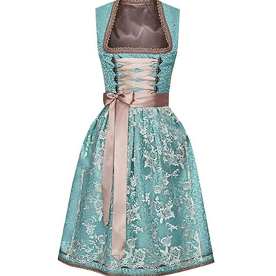 Charlotte | Dames Oktoberfest dirndl met kanten rok en schort