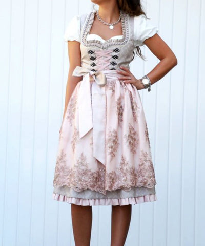 Clara | Dames Oktoberfest dirndl met schort