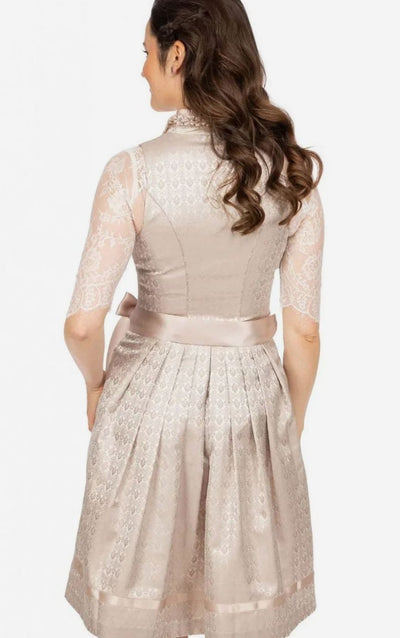 Elisabeth | Dames Oktoberfest kanten dirndl met schort