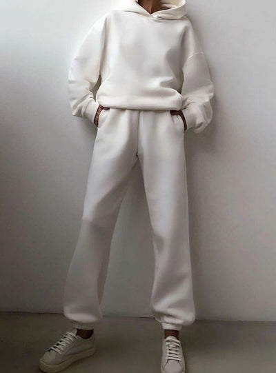 Amelie | Dames set met oversized hoodie en joggingbroek