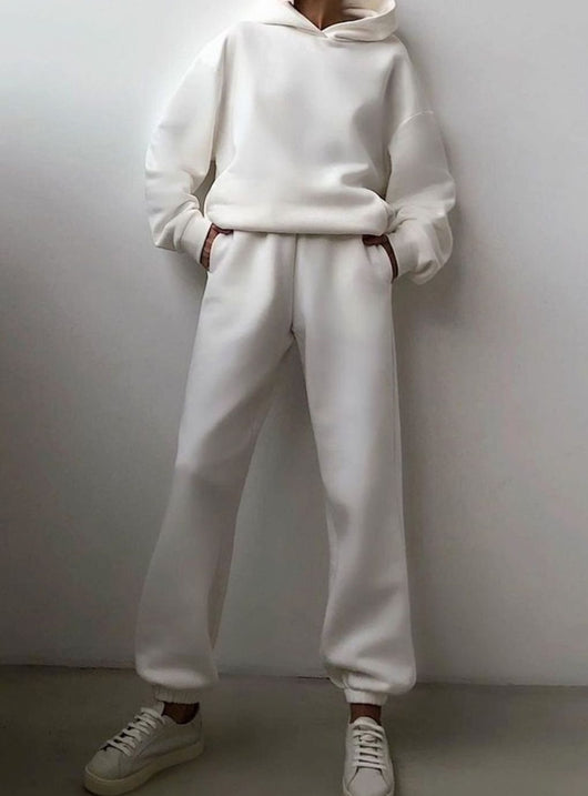 Amelie | Dames set met oversized hoodie en joggingbroek