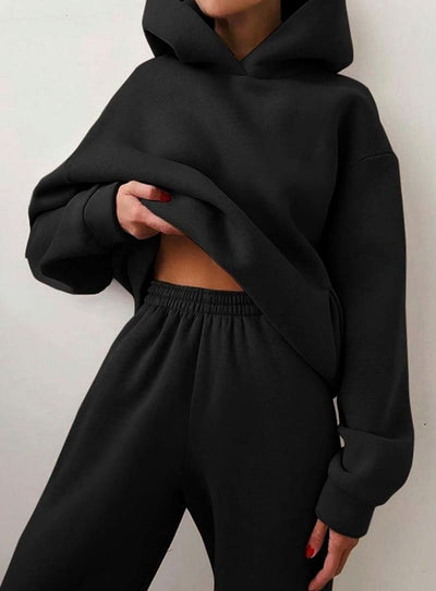 Amelie | Dames set met oversized hoodie en joggingbroek