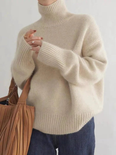 Clara | Oversized dames coltrui van zachte wolmix