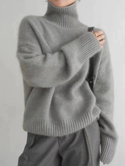 Clara | Oversized dames coltrui van zachte wolmix